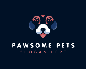 Dog Puppy Pet logo design