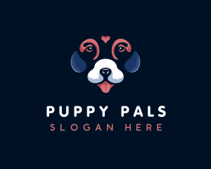 Dog Puppy Pet logo design