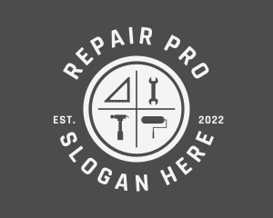 Renovation Handyman Tools logo design