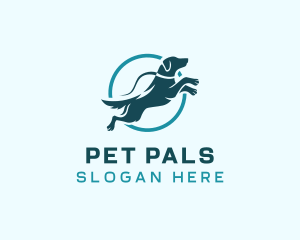 Leash Pet Dog logo design