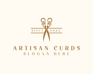 Luxury Artisan Shears logo design