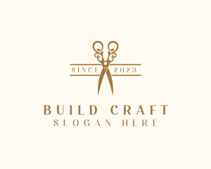 Luxury Artisan Shears logo design