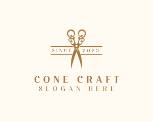 Luxury Artisan Shears logo design