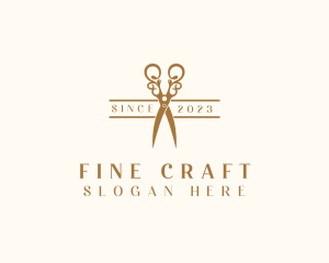 Luxury Artisan Shears logo design