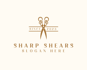 Luxury Artisan Shears logo design