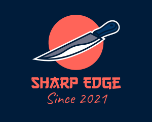 Knife - Japanese Sharp Knife logo design