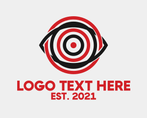 Eye Care - Target Eye Clinic logo design