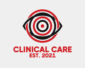 Target Eye Clinic  logo design