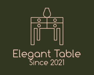 Table - Table Home Furnishing logo design