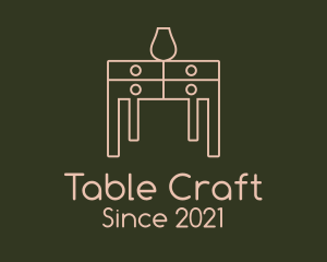 Table - Table Home Furnishing logo design