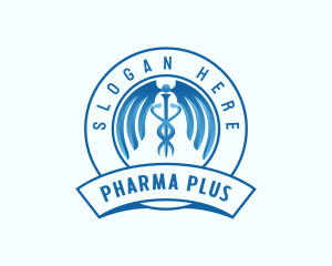 Drugs - Medtech Pharmacy Clinic logo design