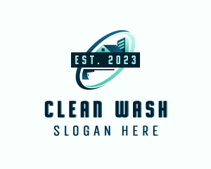 Pressure Washer Cleaner logo design