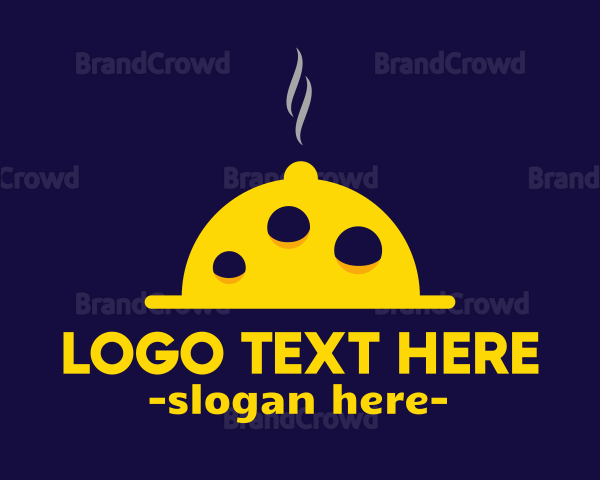 Yellow Cheese Cloche Logo