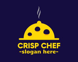 Yellow Cheese Cloche logo design