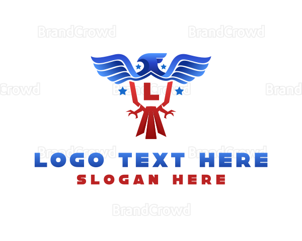 USA Eagle Patriot Logo