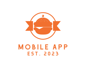 Appetizing - Burger Meal Delivery logo design