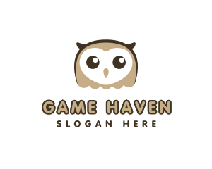 Bird - Cute Owl Bird logo design