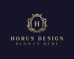 Luxury Crest Boutique logo design