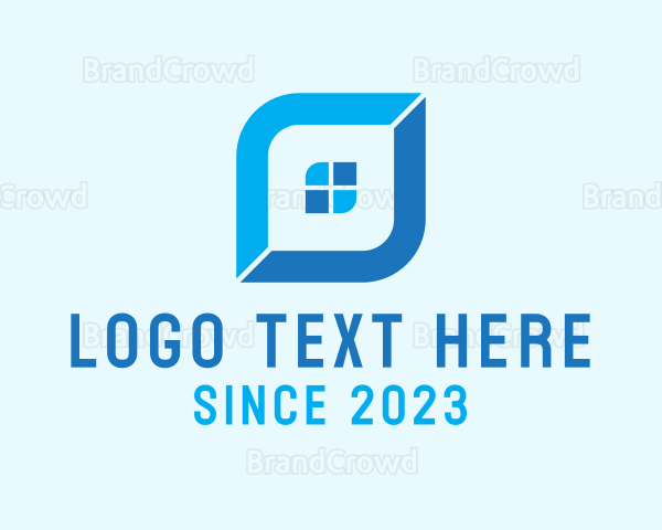 Blue Realtor Lettermark Logo