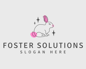 Magical Bunny Veterinary logo design