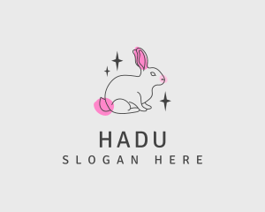 Mystical - Magical Bunny Veterinary logo design