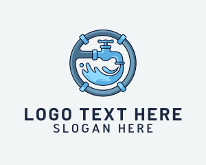 Cleaning - Water Pipe Repairman logo design