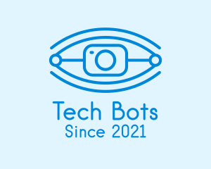 Robotic - Tech Robotic Eye Camera logo design