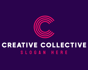 Creative Modern Stripe logo design