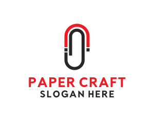 Magnetic Paper Clip logo design