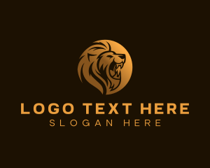 Scar - Fierce Lion Roar logo design