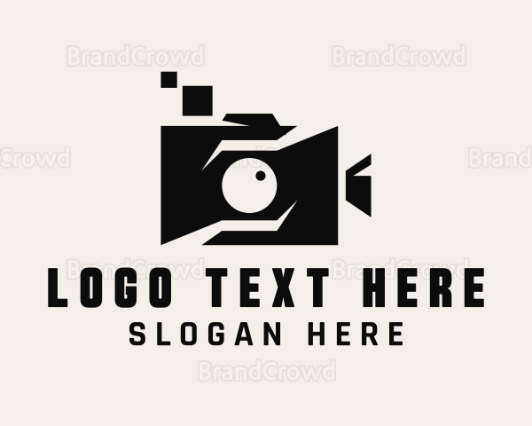 Vlogger Video Camera Logo