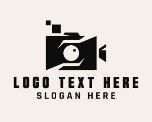 Videography - Vlogger Video Camera logo design