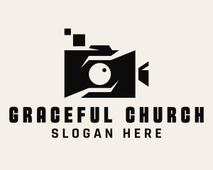 Vlogger - Vlogger Video Camera logo design