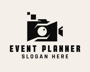 Streaming - Vlogger Video Camera logo design