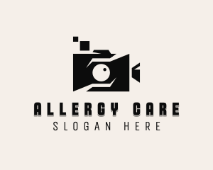 Vlogger Video Camera logo design