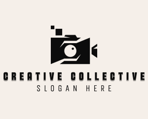 Vlogger Video Camera logo design