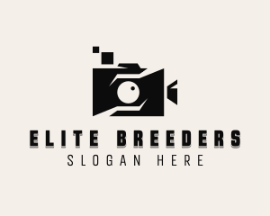 Vlogger Video Camera logo design