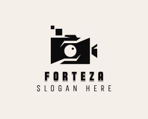 Vlogger Video Camera logo design