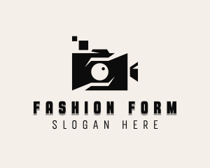 Vlogger Video Camera logo design