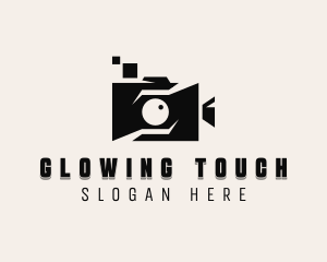 Vlogger Video Camera logo design