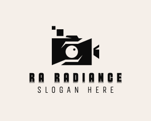 Vlogger Video Camera logo design