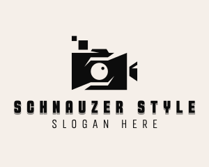 Vlogger Video Camera logo design