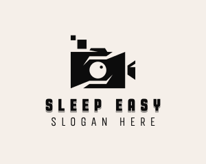 Vlogger Video Camera logo design