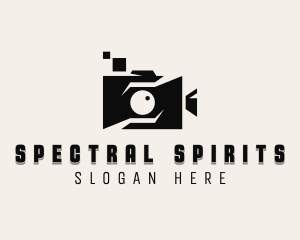 Vlogger Video Camera logo design