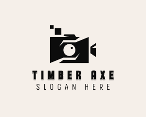 Vlogger Video Camera logo design