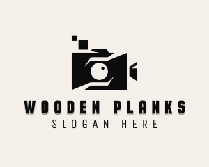 Vlogger Video Camera logo design