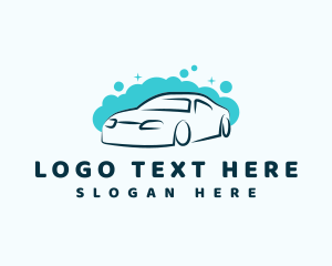 Clean - Car Auto Detailing logo design