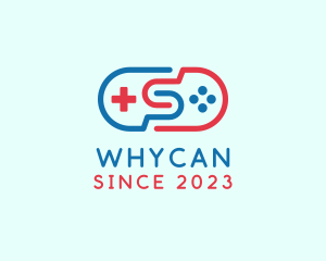 Play - Game Controller Letter S logo design