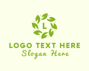Eco - Eco Leaf Wellness logo design