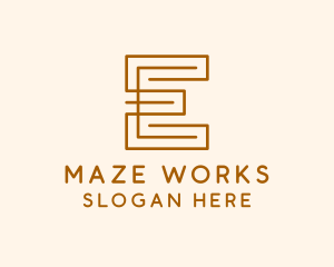 Maze - Maze Builder Contractor logo design